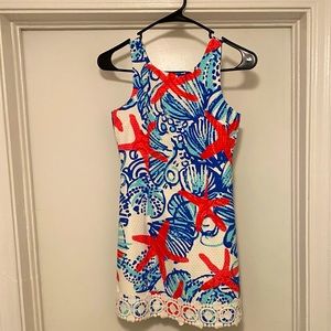 Lilly Pulitzer She She Shells Delia shift girls 12